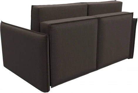 Диван прямой Либерти мини (Коричневый/Рогожка) Лига Диванов арт.121913