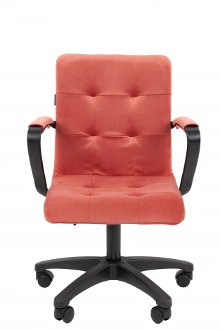 Офисное кресло Chairman 030 Россия ткань Т-28 коралл, пластик 7195741