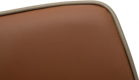 Стул барный экокожа терракота/бежевый  55*44*103см Garda Decor арт.163YH-16995