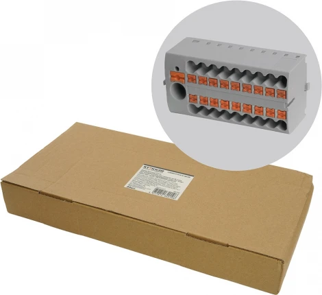 Зажим блочный на 18 точек Stekker 49749