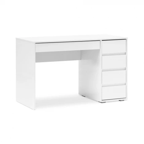Стол компьютерный Арника №13 Серия 2, Белый глянец