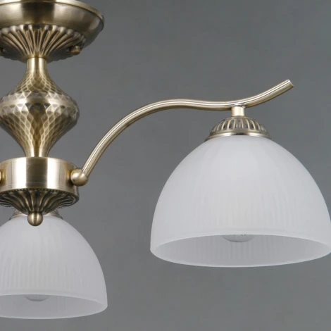 Потолочная люстра на штанге ILLUMICO IL0896-3CSQ-26 AB ELITE