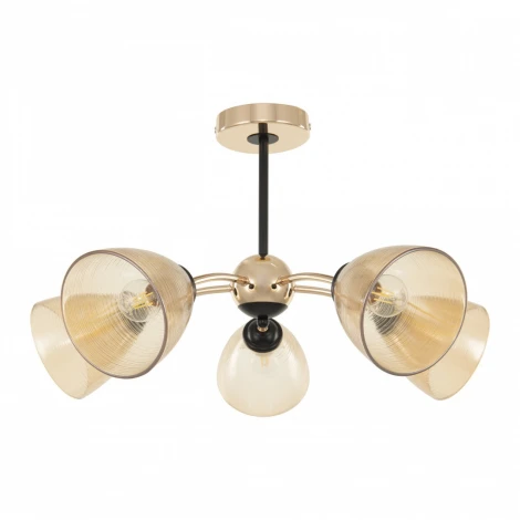 Потолочная люстра на штанге Arte Milano Napoli-329007 329007/5 GD.BK (220V)