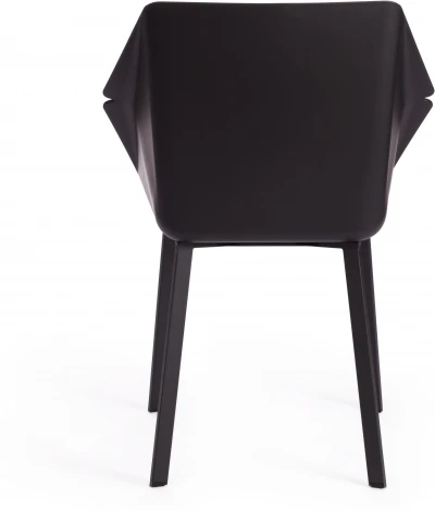 Обеденный стул Tetchair DORO (Пластик,Металл,Ткань /Серый,Черный)
