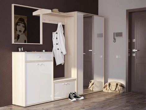 Зеркало настенное Latte ОГОГО 332513 (ясень коимбра)