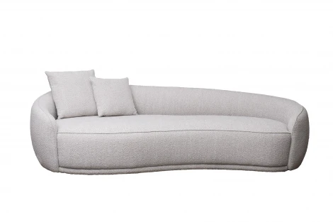 Диван трехместный Тулон(GD/Toulon) (левый) бежевый букле Orso-BEG 257*119*72см Garda Decor