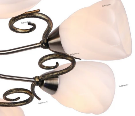 Потолочная люстра Arte Lamp Swirls A6253PL-8BA