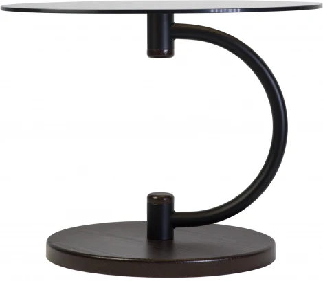 Стол журнальный Дуэт 13Н черный/венге/тонированное от фабрики Mebelik