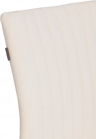 Стул обеденный Monte Carlo Tetchair (Флок/Молочный,Черный) арт.24793