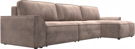 Диван угловой Лига-048 НПБ лонг Лига Диванов (Велюр) арт.128500