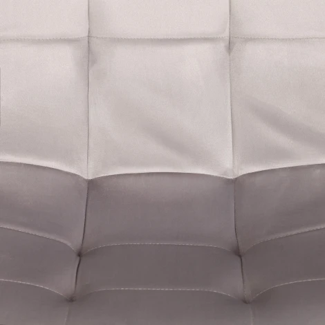 Обеденный стул Tetchair CHILLY (Вельвет,Металл/Светло-серый,Белый)