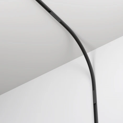 Коннектор радиусный внутренний R300, черный Maytoni Accessories for tracks Basity TRA172ICL-R300-11B