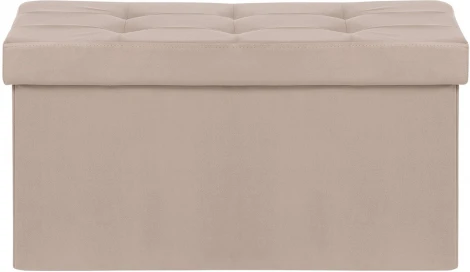 Пуф Leset Леда складной с крышкой (МДФ,Велюр) арт.4687205442192