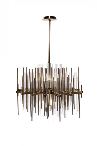 Потолочная люстра на штанге Garda Decor 92EL-YG60832-8P