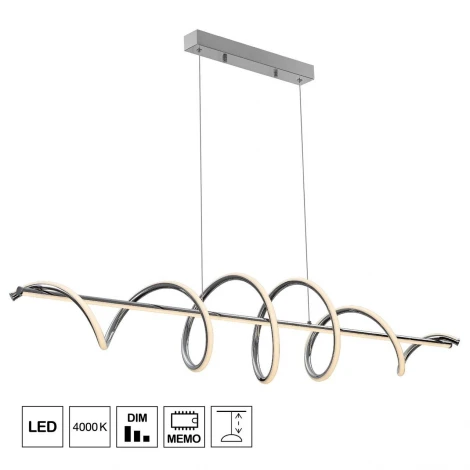 Подвесной светильник светодиодный диммируемый Citilux Джемини CL229061