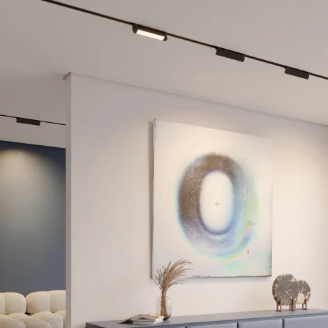 Трековый светильник однофазный светодиодный трехжильный с переключ. цв. температуры Novotech Iter 359795 черный IP20 LED 12W 180-265V 2700К/3200К/4000К