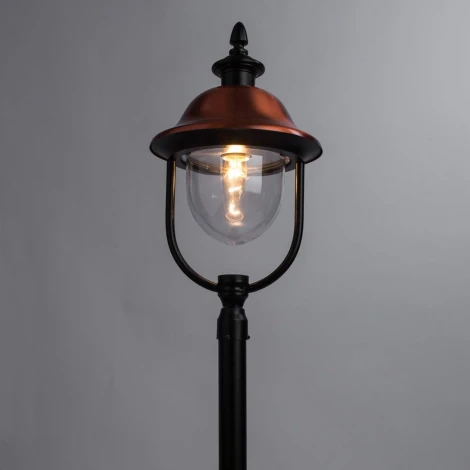 Наземный фонарь Arte Lamp Barcelona A1486PA-1BK