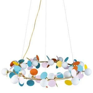 Подвесная люстра Loft IT Matisse 10008/1300 mult (220V, на тросе, шарики)