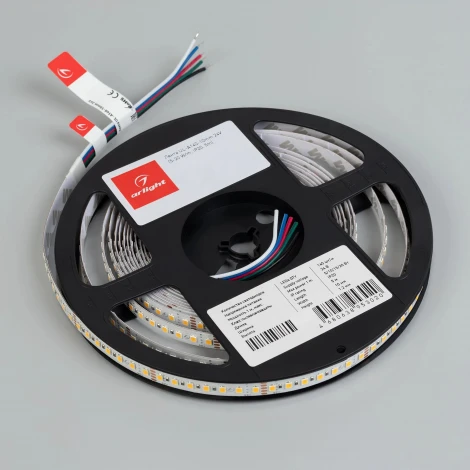 Светодиодная лента UL-A140-10mm 24V Warm3000 (5-20 W/m, IP20, 5m) (Arlight) 061921