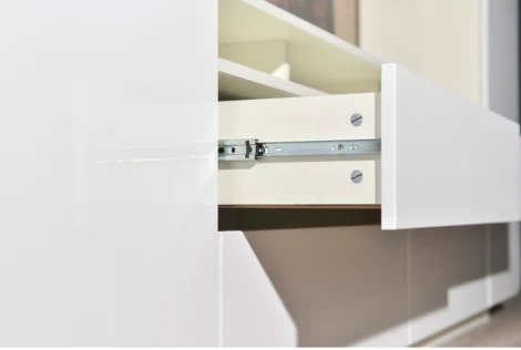 Готовая гостиная Mobi Румба белый / белый глянец 311396