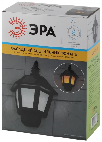 Настенный светильник уличный Эра ERAFS08-36