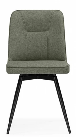 Обеденный стул Woodville Texas (Металл, Рогожка/Черный) арт.15890