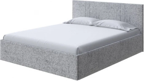 PROxSON Кровать Helix Plus (Ткань: Жаккард Tesla Стальной) 90x200