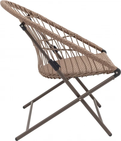 Комплект складной мебели для сада Stool Group Soley светло-серый арт.УТ000039924