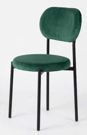 Стул ПАКО H-30 Изумрудный, велюр / черный каркас М-City M-City 64829