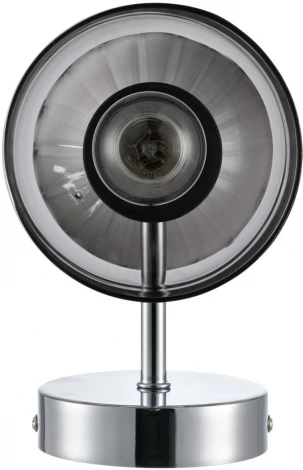 Бра Lumion Tauna 8114/2W хром/дымчатый, металл/стекло G9 30W + E14 40W 220V