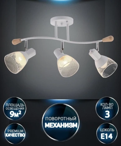 Спот Wedo Light Dena WD3614/3C-WT-CR