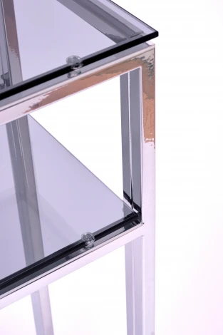 Консольный стол AllConsoles 1042-CS grey серебряный
