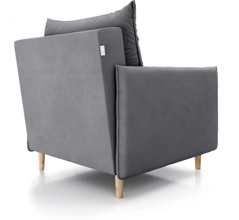 ЛУЧШИЙ ДРУГ Кресло серое D1 furniture арт.AAA42130001