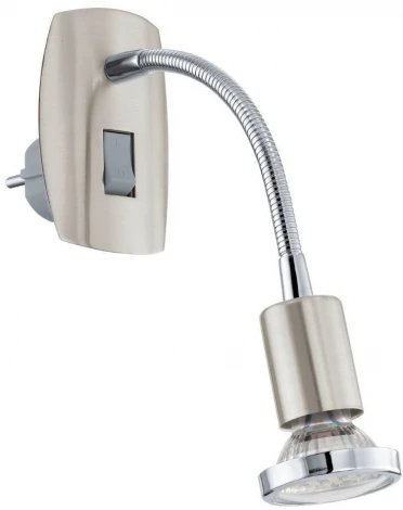 Светодиодная бра в розетку на гибкой ножке с выключателем Eglo Mini 4 902366