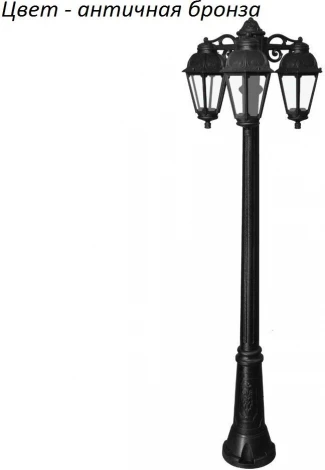 Наземный фонарь Fumagalli Saba K22.156.S30.BXF1RDN (220V, IP44)