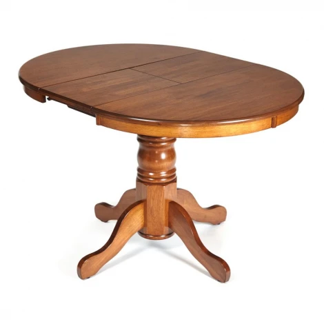 Стол NAVARRESE (mod. E-R36R+12AV NMO-2A) rustic oak (дуб) (дерево гевея/мдф)