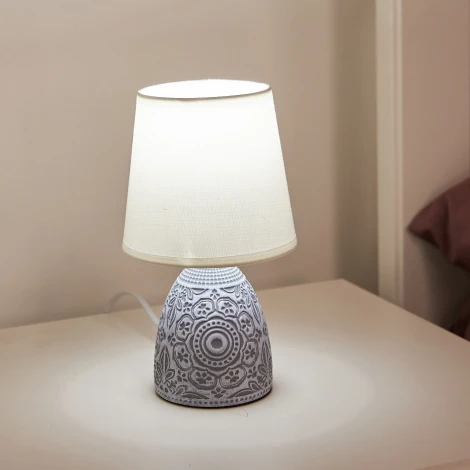 Настольная лампа Uniel UML-B301 E14 DARK GREY