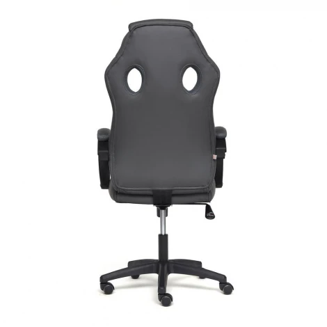 Кресло RACER GT new металлик/красный (кож/зам/ткань)