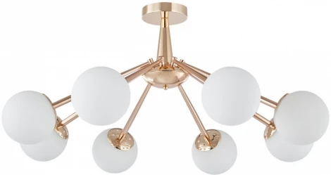 Потолочная люстра на штанге Arte Milano Napoli-8654 338654/8 FGD (220V, шар)