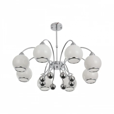 Потолочная люстра на штанге Arte Milano 276207/8 Ni (220V, шарики)