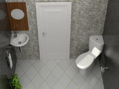 Унитаз-компакт Serel Friendly 6706 угловой, с микролифтом