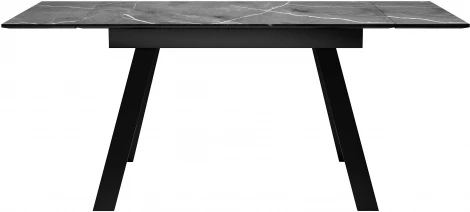 Стол DikLine DKL140 Керамика Черный мрамор/опоры черные (2 уп.) арт.00-00073001