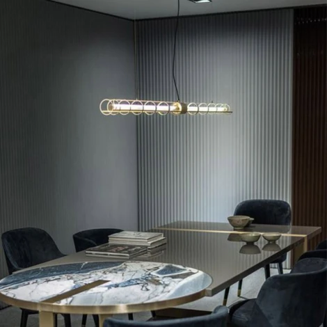 Подвесной светильник светодиодный ImperiumLoft Optima01 (204461-23) (220V, на тросе)