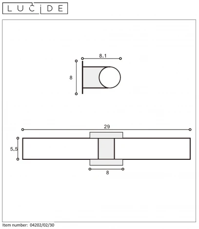 Бра Lucide Jesse 04202/02/30
