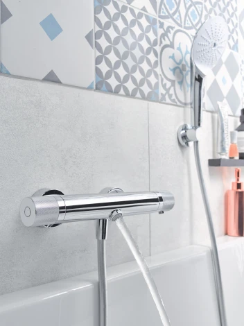 Термостат Jacob Delafon Rivoli E24325-CP для ванны с душем