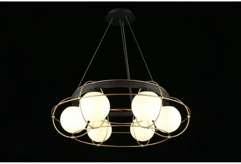 Подвесной светильник Aployt Mahot APL.317.03.06 (220V, на тросе, шарики, круглые)