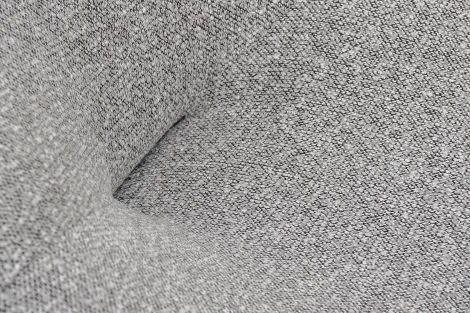 Кресло поворотное LUNA рогожка черно-серый Santo1606-CHSER 98*90*69см Garda Decor