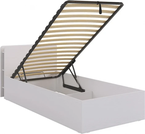 Кровать с подъемным механизмом "Юниор" 90х200 см Mebelson (Светлое дерево) арт.ZP.SMU-02.2552