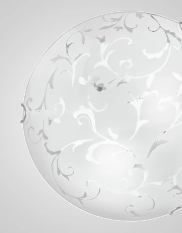 Настенно-потолочный светильник Мелодия Света CW1N Snow White R1004-2W-300 WT 000059669