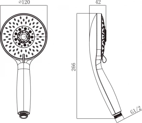 Душевая лейка Olive'S D155